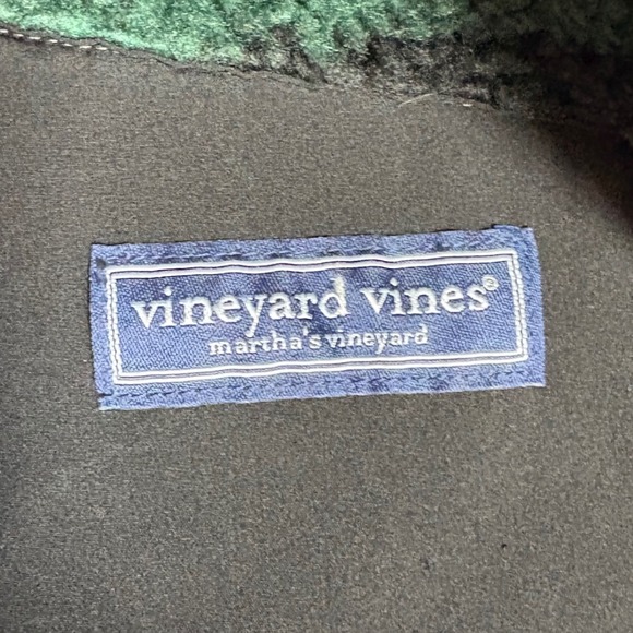 Vineyard Vines Men's Fleece Full Zip Sherpa Jacket in Tonal Nordic M Outerwear‎ - Picture 13 of 13